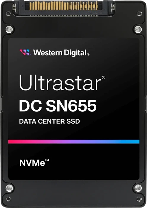 Western Digital Ultrastar DC SN655 - 1DWPD 7.68TB, SE, 2.5" / U.3 / PCIe 4.0 x4
