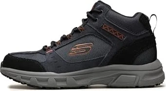 Skechers Oak Canyon - Ironhide navy suede/orange trim (Herren)
