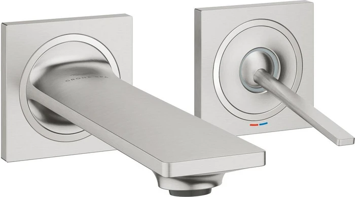Grohe Allure 2-Loch-Waschtischbatterie supersteel