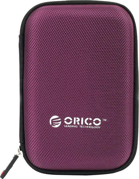 Orico 2.5" HDD Protection Bag, Tasche für externe Festplatte, 2.5", violett