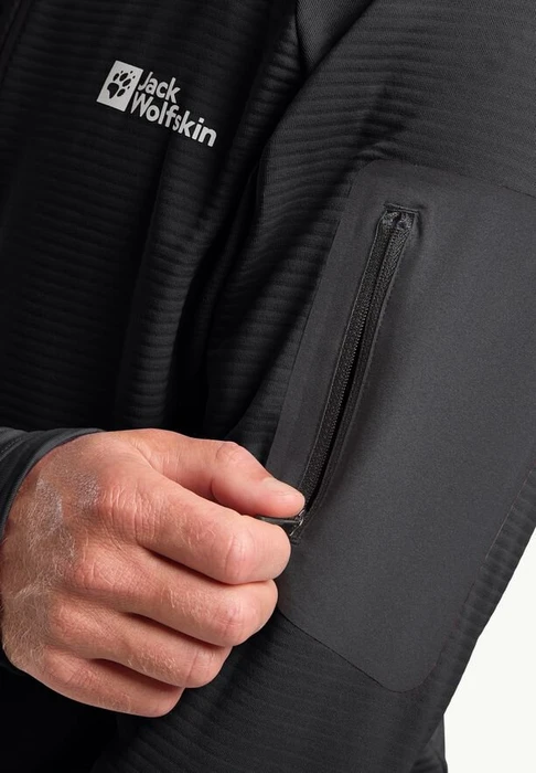 Jack Wolfskin Prelight FZ Jacke schwarz (Herren)