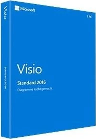 Microsoft Visio 2016 Standard, ESD (deutsch) (PC) (D86-05549)