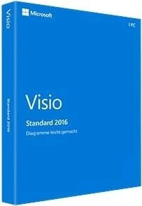 Microsoft Visio 2016 Standard, ESD (deutsch) (PC)