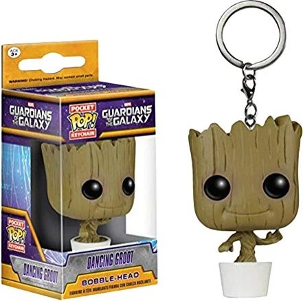 FunKo Pop! Heroes - Marvel Guardians of the Galaxy - Dancing Groot Schlüsselanhänger