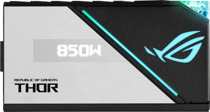 ASUS ROG Thor Platinum II, ROG-THOR-850P2-GAMING, 850W, ATX 2.4, mit 16-Pin PCIe 5.0 Kabel