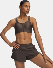 Under Armour Infinity 2.0 High Zip Sport-BH peppercorn (Damen)