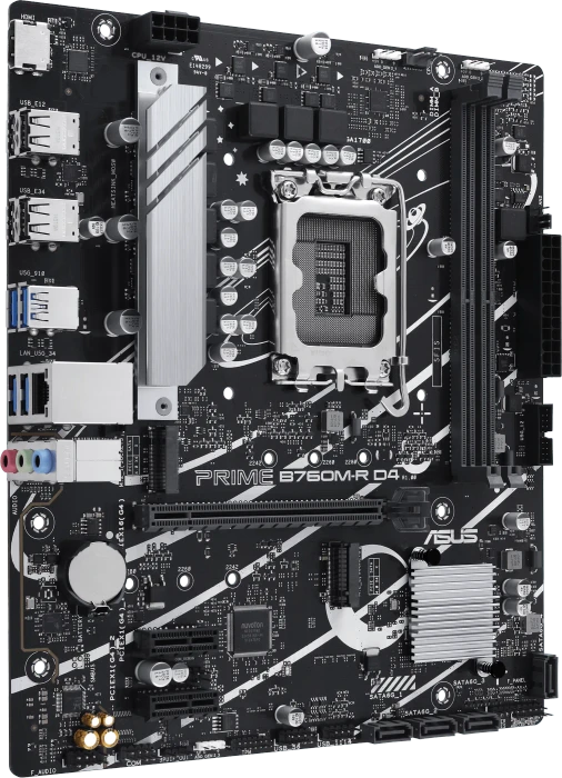 ASUS Prime B760M-R D4 (Intel 1700)