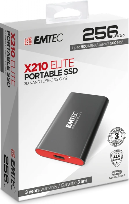 Emtec Elite X210, 256GB, USB-C 3.1