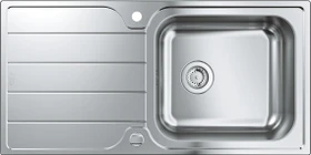 Grohe K500 60-S 100/50 1.0 Einbau Becken reversibel edelstahl