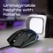 Vertux Katana Hex-Shell RGB Gaming Mouse, schwarz, USB Vorschaubild