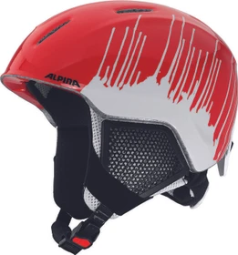 Alpina Carat LX Helm red splash (Junior)