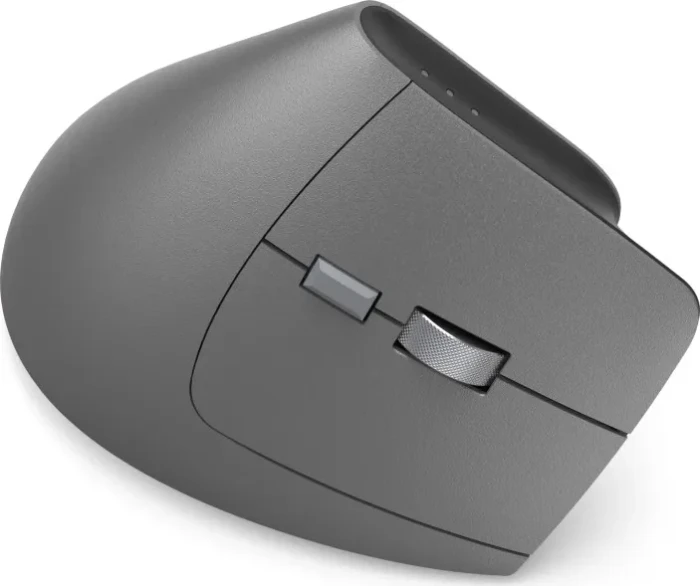 Hama EWM-700R Ergonomic Vertical Mouse, grau/schwarz, USB/Bluetooth