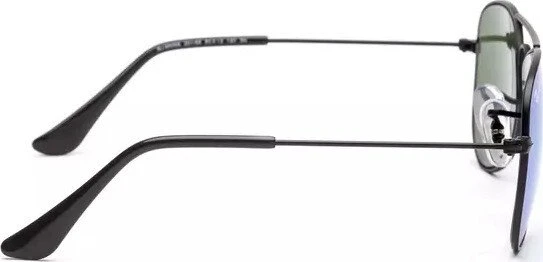 Ray-Ban RJ9506S Aviator Junior 50mm black/blue mirror (Junior)