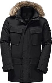 Jack Wolfskin Glacier Canyon Funktionsmantel schwarz (Herren)