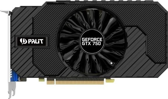 Palit GeForce GTX 750 StormX OC, 1GB GDDR5, VGA, DVI, HDMI
