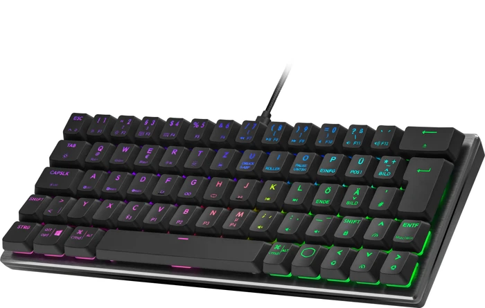 Cooler Master SK620, space gray, TTC LOW PROFILE RGB BROWN, USB, DE