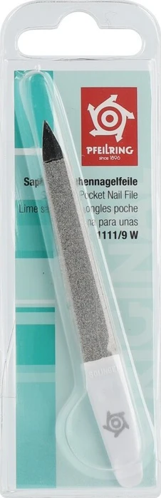Pfeilring 1111/9 Saphir Nagelfeile