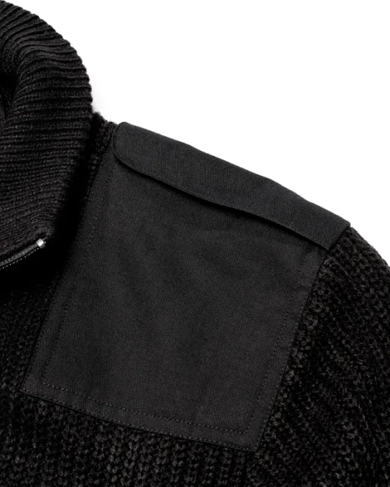 Brandit BW Cardigan Strickjacke schwarz (Herren)