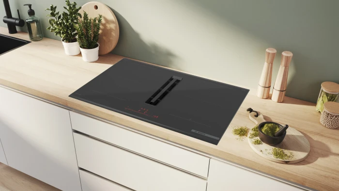 Bosch Serie 6 PVQ890H26E Induktionskochfeld mit Kochfeldabzug autark