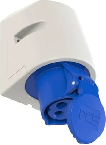 PCE CEE-Dose 16A 230V blau