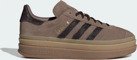 adidas Gazelle Bold earth strata/aurora coffee/gold metallic (Damen)