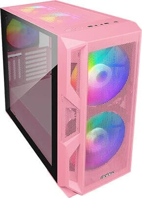 Antec NX800 pink, Glasfenster
