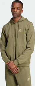 adidas Trefoil Essentials Hoodie olive strata (Herren)