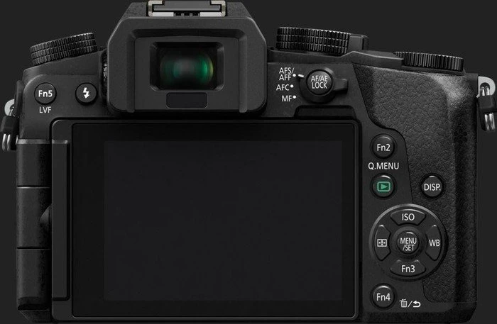 Panasonic Lumix DMC-G70 schwarz mit Objektiv Lumix G Vario 12-60mm 3.5-5.6 ASPH Power OIS