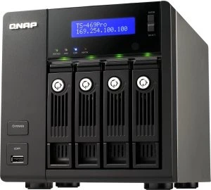 QNAP Turbo Station TS-469 Pro 12TB, 1GB RAM, 2x RJ-45 1000Base-T, 2x USB-A 3.0
