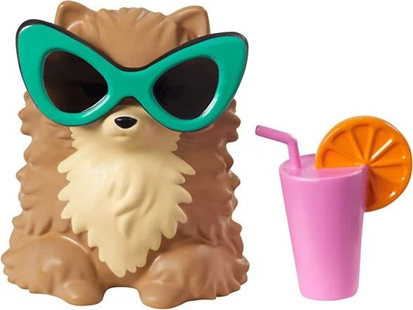Mattel Barbie - Extra Teddy Top & Furry Shrug with Pet