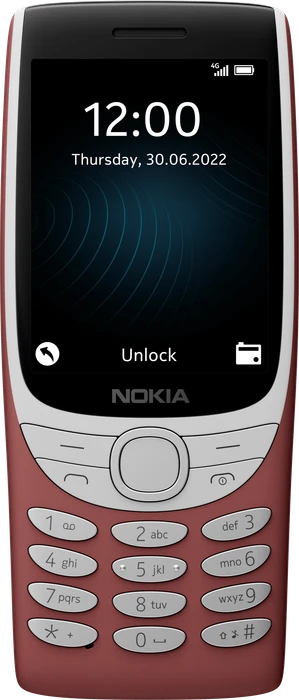 Nokia 8210 4G rot