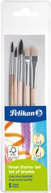 Pelikan Pinsel Starter-Set Gr. 2/4/6/10 Pinselset, 5-tlg.