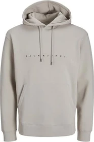 Jack & Jones Logo Hoodie moonbeam (Herren)