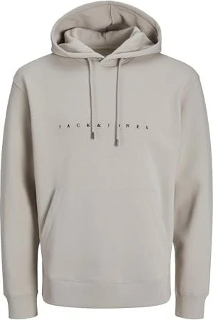 Jack & Jones Logo Hoodie moonbeam (Herren)