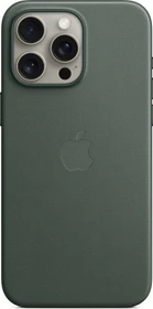 Apple Feingewebe Case mit MagSafe für iPhone 15 Pro Max immergrün