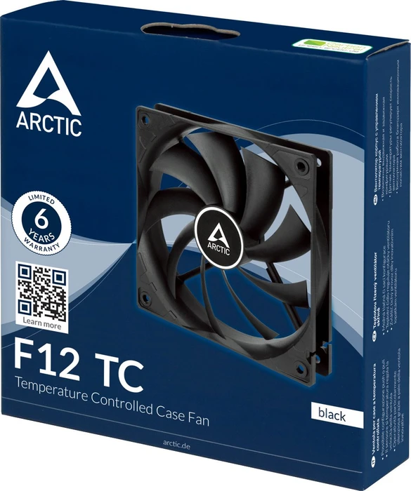 ARCTIC F12 TC schwarz, 120mm