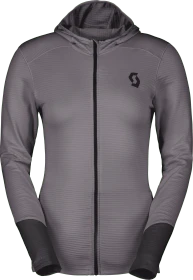 Scott Defined Light Zip Hoodie evening grey/black (Damen)