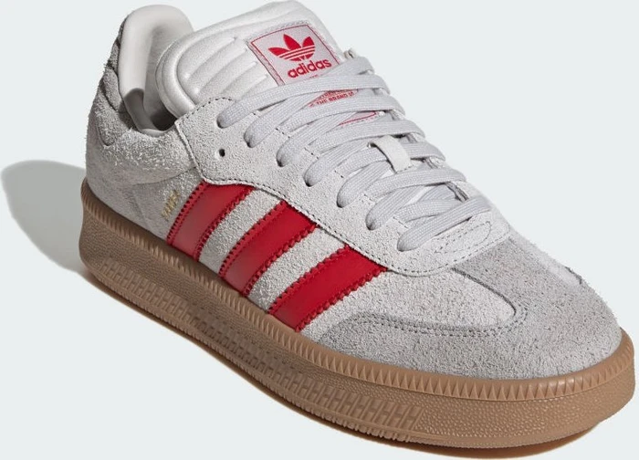 adidas Samba XLG grey one/better scarlet/gum
