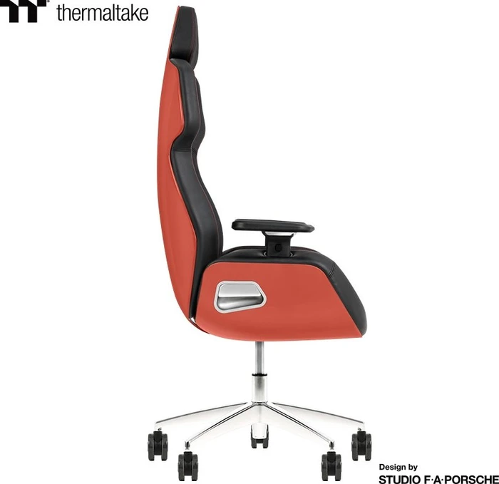 Thermaltake ARGENT E700 Gamingstuhl, schwarz/orange