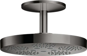 Hansgrohe Axor One Kopfbrause 280 2jet mit Deckenanschluss polished black chrome