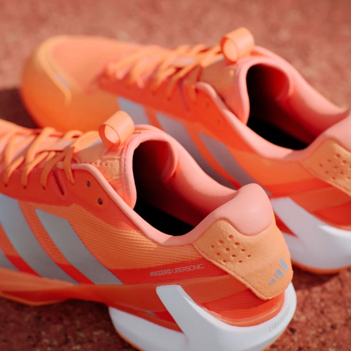 adidas Adizero Ubersonic 5 lucid orange/silver metalic/core black (Herren)