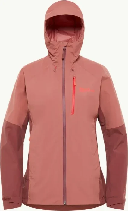 Jack Wolfskin Eagle Peak 2L Funktionsjacke mineral red (Damen)