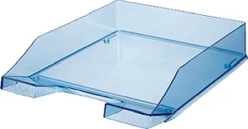 HAN Klassik Papierablage, A4, blau transparent