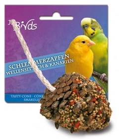 JR Farm Schlemmer-Zapfen Wellensittich & Kanarien