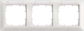 Siemens DELTA line Rahmen 3-Fach, 222x80mm, titanweiß