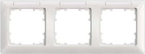 Siemens DELTA line Rahmen 3-Fach, 222x80mm, titanweiß