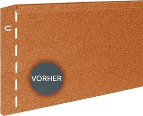 Bellissa Corten 20 Stahl Rasenkante 20x115cm