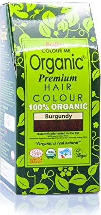 Radico Colour Me Organic temporäre Haarfarbe Burgundy, 100g