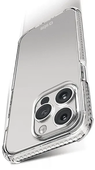 SBS Mobile Extreme X3 Cover für Apple iPhone 15 Pro transparent
