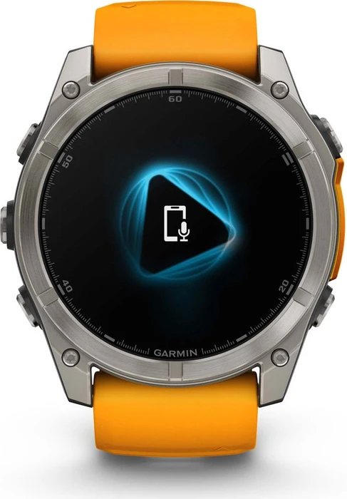 Garmin Fenix 8 51mm Sapphire titanium/spark orange